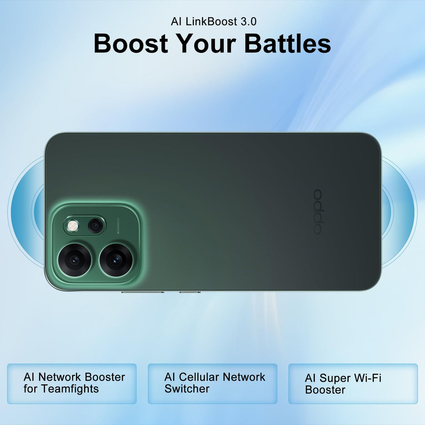 OPPO Reno14 FS 5G 12+512GB Smartphone ohne Vertrag, Simlockfreies AI Handy Android, 120Hz 6,57" AMOLED, 50MP AI Kamera, 6000mAh Akku, SUPERVOOC 45W, Snapdragon 6 Gen 1, IP69, Dual SIM, NFC, Grün