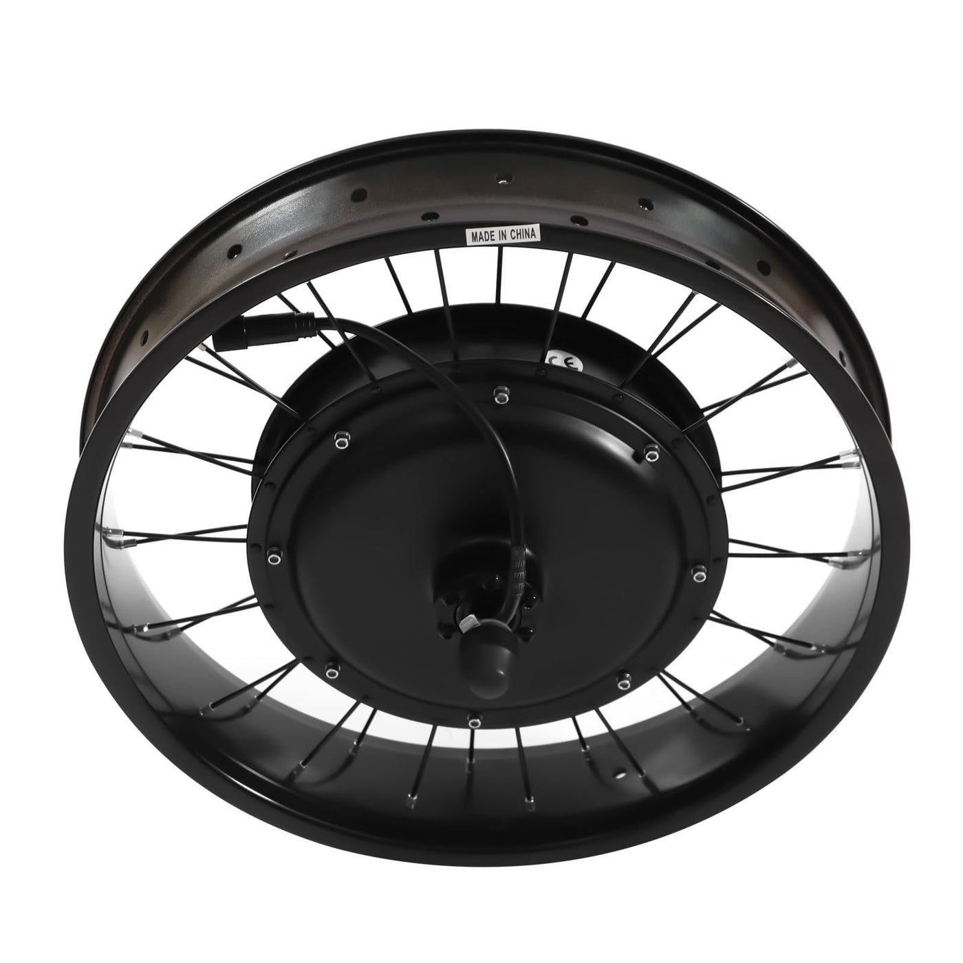 Vielrosse 20 Zoll Elektro Fahrrad Hinterrad Umbausatz, 1500W 48V LCD Radnabenmotor Conversion Kit für Heckmotor