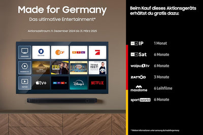 Samsung QLED 4K Q64D Fernseher 50 Zoll, TV mit Quantum Prozessor Lite 4K, 100% Farbvolumen, 4K Upscaling, Motion Xcelerator, Smart TV, GQ50Q64DAUXZG, Deutsches Modell [2024]