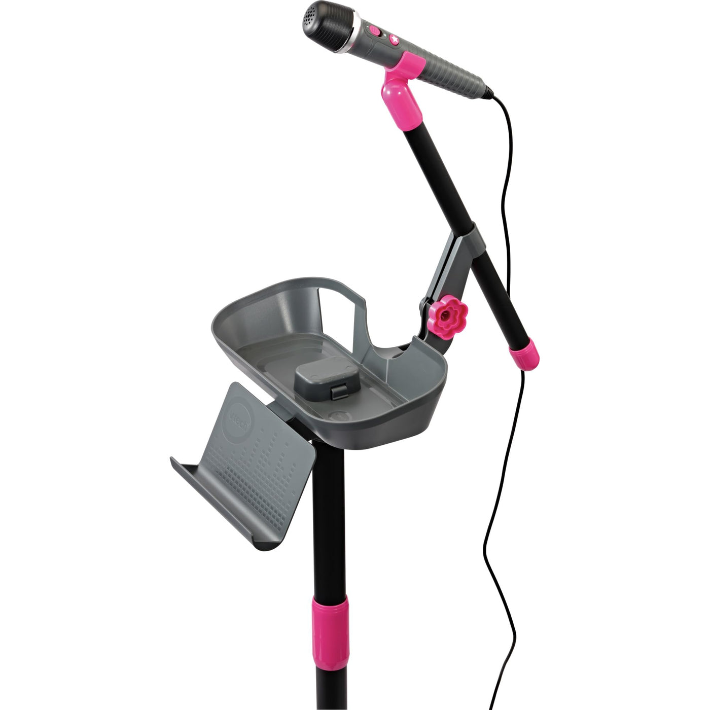 VTech Kidi Super Star DJ Studio pink – 10-in-1 Karaokespielzeug mit Mikrofon, abnehmbarem DJ-Mischpult und vielen Effekten zum Bearbeiten der Musik – Für Kinder von 6-12 Jahren
