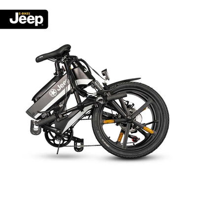 Jeep Fold E-Bike FFR 7050, 20' Laufräder, Shimano 7-Gang Kettenschaltung, Black