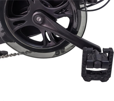 smartEC Camp-20D E-Bike Klapprad 250W Hinterradmotor Li-Ion-Akku 36V/15,6Ah 20 Zoll E-Klapprad E-Faltrad Elektrofahrrad Reichweite 100km bis 25 km/h (Schwarz)