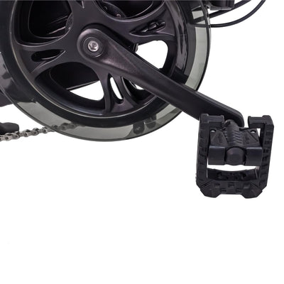 smartEC Camp-20D E-Bike Klapprad 250W Hinterradmotor Li-Ion-Akku 36V/15,6Ah 20 Zoll E-Klapprad E-Faltrad Elektrofahrrad Reichweite 100km bis 25 km/h (Schwarz)