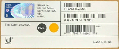 Ubiquiti UniFi Flex Mini-PoE-Schalter mit 5 Anschlüssen