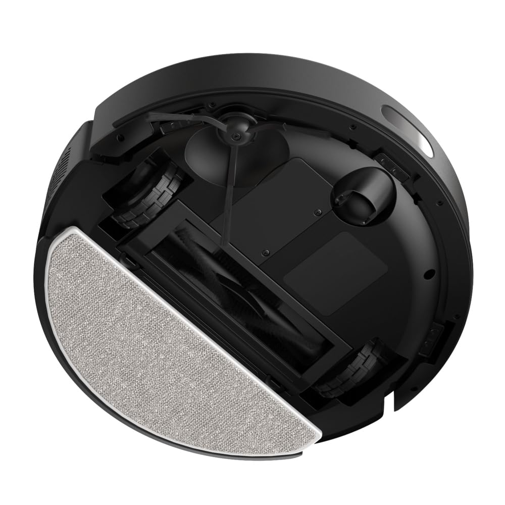 Tapo RV30 Max Plus Saugroboter mit Wischfunktion und automatischer Absaugstation, 5300Pa Ultra Starke Saugkraft, LiDAR+IMU Dual-Navigation, Alexa & Google Assistant Sprachsteuerung, APP