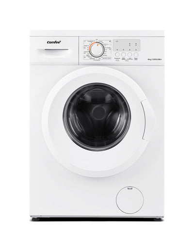 Comfee CFEW70-124 Waschmaschine / 7KG / Slim Line / D / 1200 U/min / Trommelreinigung / 15min-30min-45min Schnellwaschgang