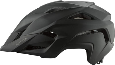 ALPINA KAMLOOP - Individuell Anpassbarer, Leichter & Sicherer Fullface Fahrradhelm Mit Kinnbügel Für Erwachsene, black matt, 55-59 cm