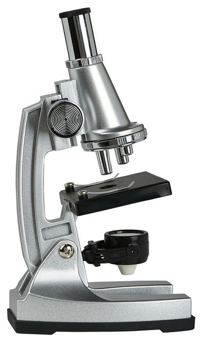 Das Mikroskop-Forscherset, Silber-Schwarz