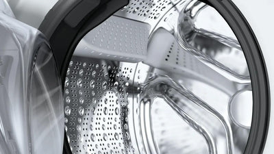 Siemens iQ700, WG44B2AW0, Smarte Waschmaschine 9 kg, Frontlader, 1400 UpM, speedPack XL, Antiflecken-System, i-Dos mit Waschmittel-Scan, smartFinish, Mini Load für Einzelteile, schonende Wäschepflege