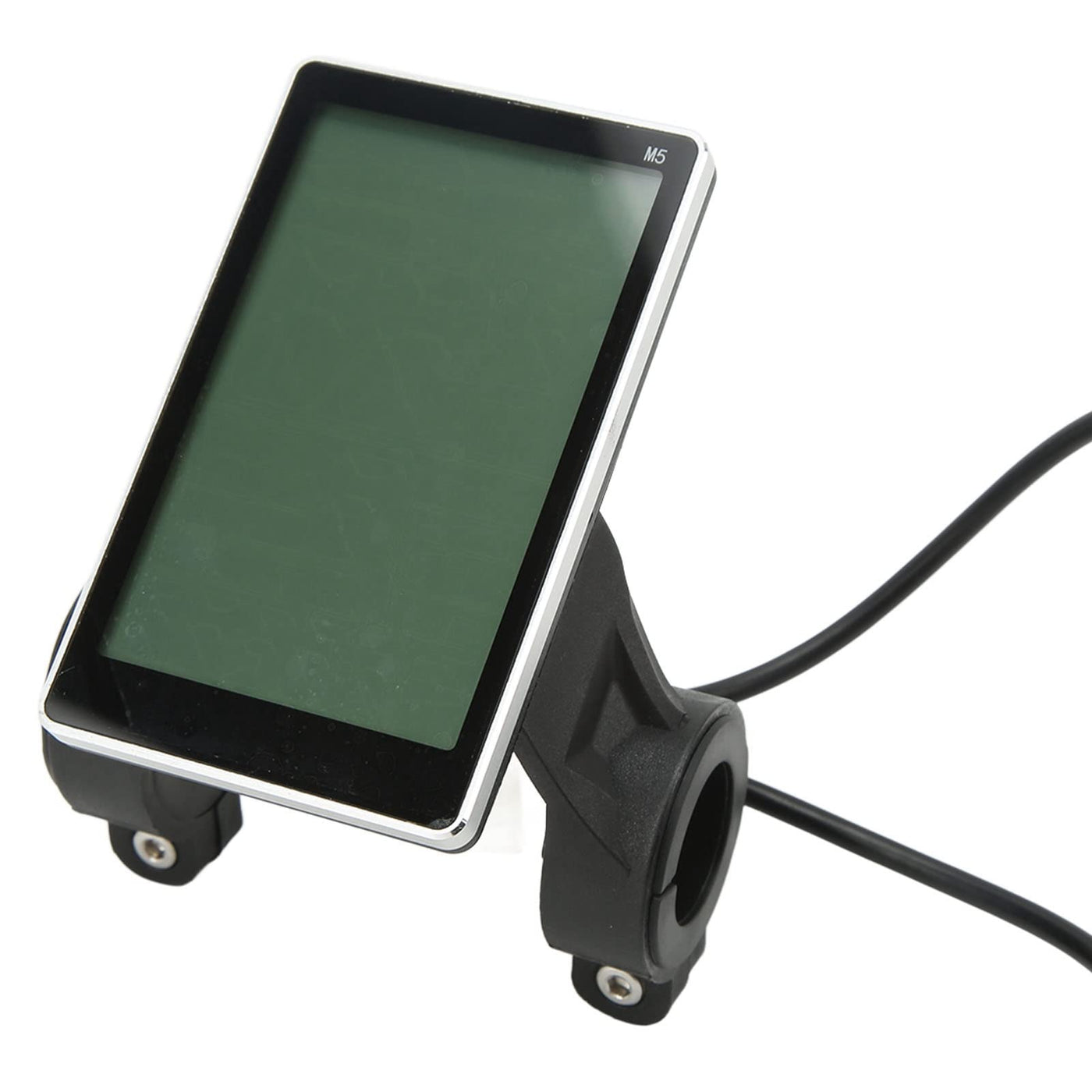 Fockety Elektrofahrrad LCD Messgerät, 5 Pin 24V 36V 48V 60V Wasserdichtes Universal Elektrofahrrad Display Messgerät Bedienfeld, Langlebiger Elektrofahrrad Umrüstsatz für