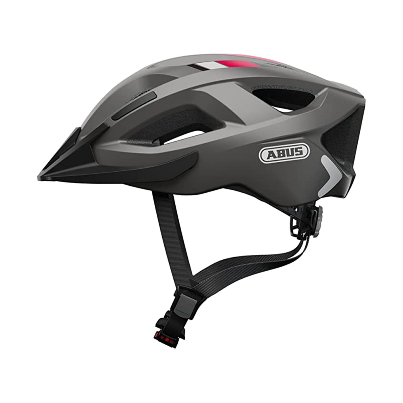ABUS 81940 Fahrradhelm, Grau (Concrete grey), L (58-62 cm)
