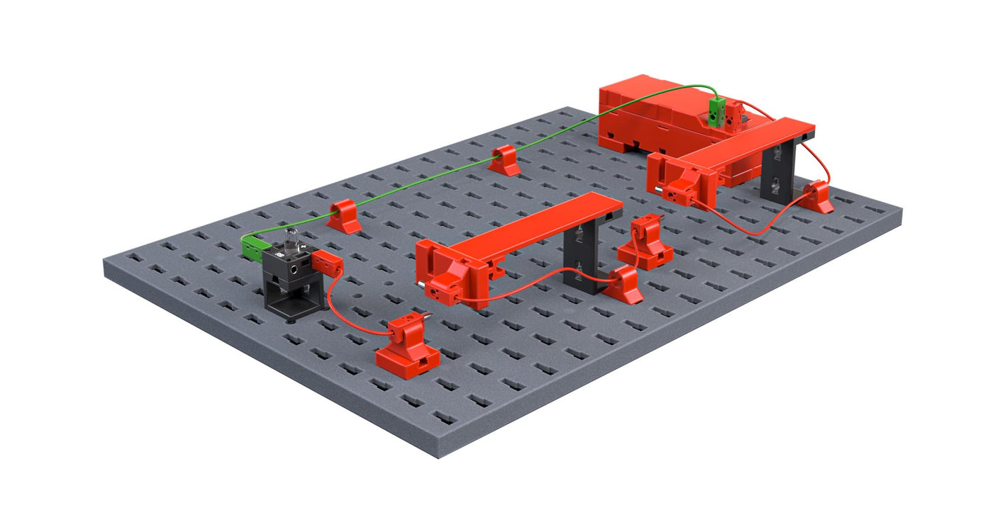 fischertechnik E-Tec 571905 – Elektrik-Baukasten für Kinder, Experimentierkasten mit 11 Modellen, ab 8 Jahren, Black