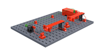 fischertechnik E-Tec 571905 – Elektrik-Baukasten für Kinder, Experimentierkasten mit 11 Modellen, ab 8 Jahren, Black