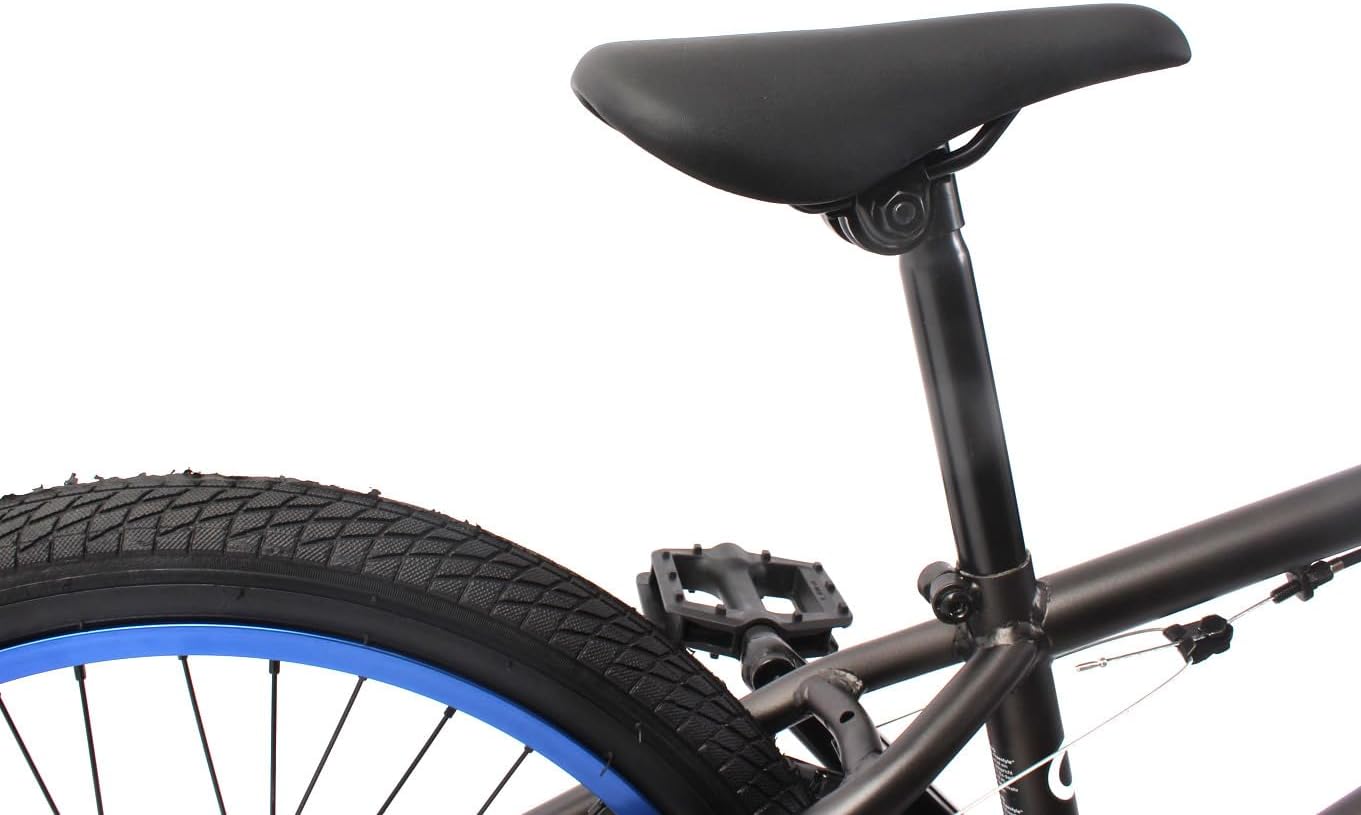 KHEbikes BMX Fahrrad Chris BÖHM, 20 Zoll, patentierter Affix 360° Rotor, matt dunkelgrau, leichtes Gewicht - nur 11,3kg!