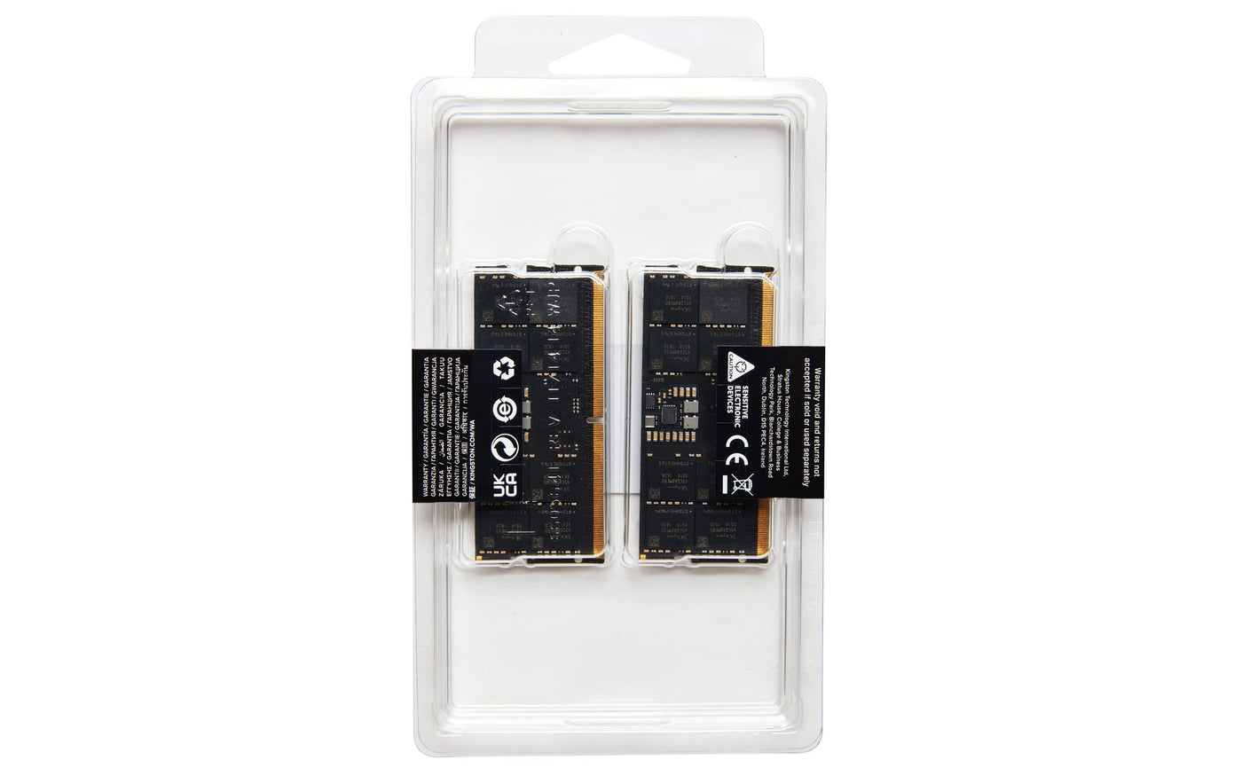 Kingston FURY Impact PnP 32GB (2x16GB) 5600MT/S DDR5 CL40 SODIMM Gaming Speicher für Laptop Kit mit 2 - KF556S40IBK2-32