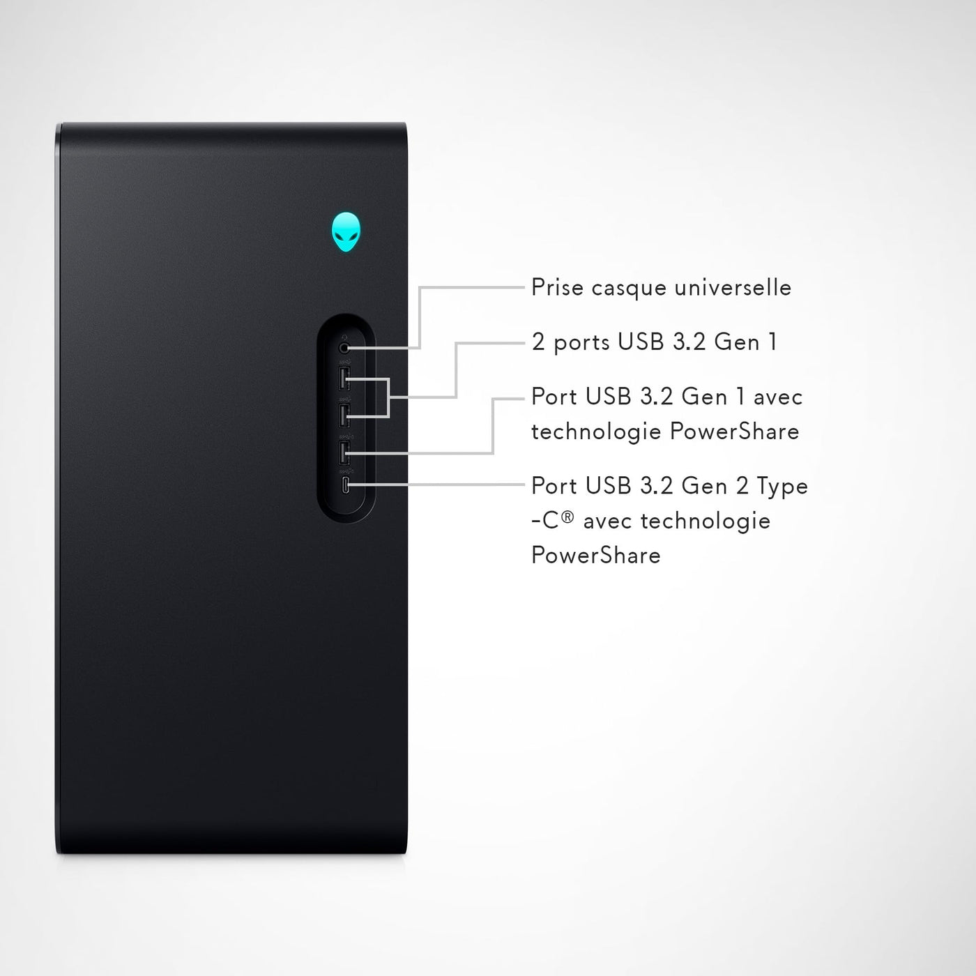 Alienware Aurora R16 RPL Gaming-Computer, Prozessor Intel Core i9 14900KF, 32 GB RAM, 2 TB SSD, Grafik NVIDIA GeForce RTX 4080 16 GB GDDR6X, Windows 11 Home, Basalt Black