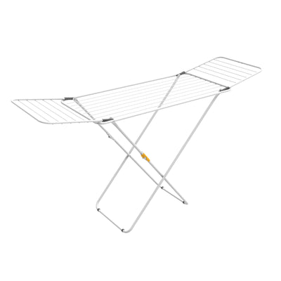 Rörets Wäscheständer Sussi – verriegelbare Flügel – Sicherheitssperre – 52x176x96cm – 18 m Trockenfläche - Design und Qualität von Schwedens stärkster Trockenständermarke