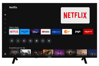 Telefunken Fernseher 55 Zoll Smart TV powered by TiVo (4K UHD, HDR Dolby Vision, Dolby Atmos, Triple-Tuner, 6 Monate HD+ inkl.) XU55TO750S