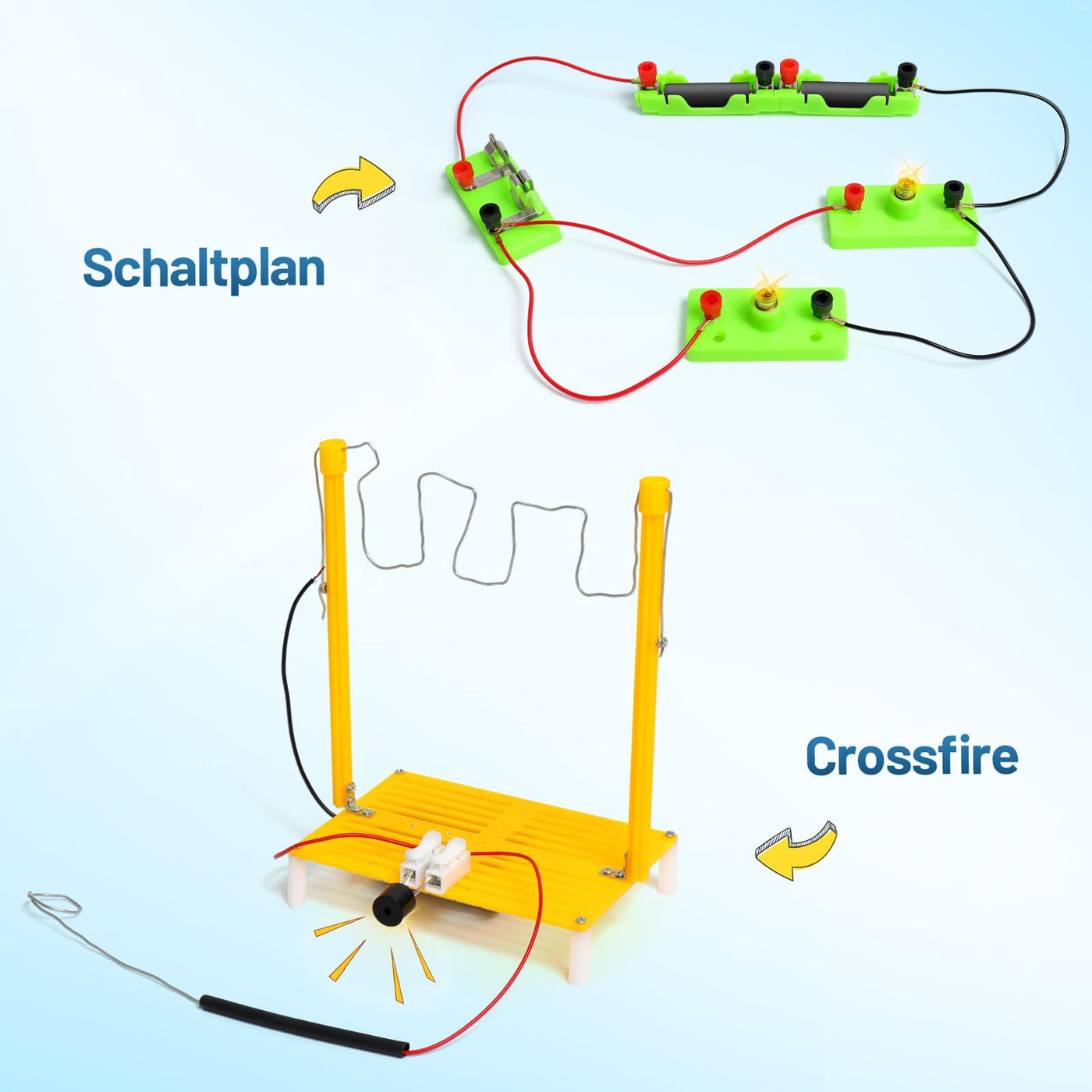 Experimente für Kinder ab 8 9 10 11 12, Elektronik Baukasten, Experimentierkasten, Elektro Baukasten, Bausatz Kinder Spielzeug Geschenke ab 8-14 Jahre Jungen