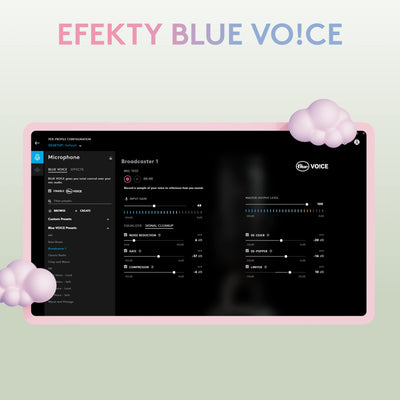 Logitech G Blue Yeti USB-Gaming-Mikrofon in Premiumqualität für Streaming, Blue VO!CE-Software, PC, Podcast, Studio, Computer-Mikrofon, Exklusive Streamlabs-Themes, Sonderedition - Weiß