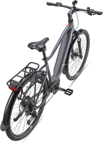 TELEFUNKEN E-Bike 29 Zoll Fahrrad für Damen & Herren | Pedelec SUV 10-Gang Kettenschaltung | Hydr. Scheibenbremsen | inkl. Panzerkabelschloss | Elektrofahrrad 250 W Mittelmotor |720 Wh Li-Ion-Akku