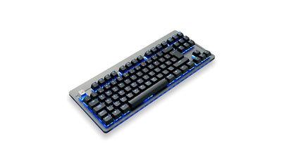 Mountain Everest Core RGB Gaming Keyboard mit hot-swappable Cherry MX Brown - DE ISO - Gunmetal Gray