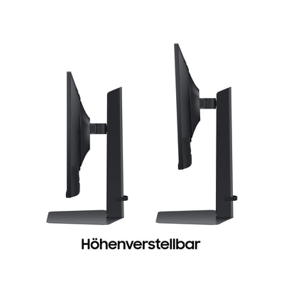Samsung Odyssey G50D QHD Gaming Monitor, 27 Zoll, Bildschirm mit Fast IPS-Panel, 2.560 x 1.440 Pixel, AMD FreeSync, Bildwiederholrate 180 Hz, Reaktionszeit 1 ms (G/G)