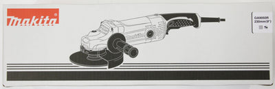 Makita GA9050R Winkelschleifer 230 mm, 2.000 W, Schwarz, Cyan, Silber, (L x B x H) 455 x 250 x 132 mm