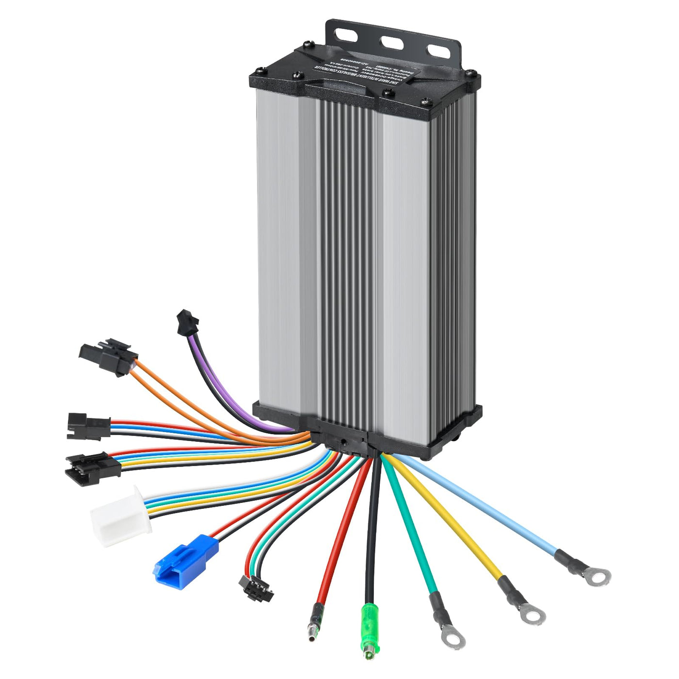 VEVOR 1000 W Elektro-Fahrrad Kit, 48 V 420 U/min φ650mm Vorderrad-E-Bike-Nabenmotorsatz mit verbessertem Geschwindigkeitsregler, Gasgriffsatz, LCD-Display und PAS-System für Rennrad