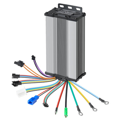 VEVOR 1000 W Elektro-Fahrrad Kit, 48 V 420 U/min φ650mm Vorderrad-E-Bike-Nabenmotorsatz mit verbessertem Geschwindigkeitsregler, Gasgriffsatz, LCD-Display und PAS-System für Rennrad