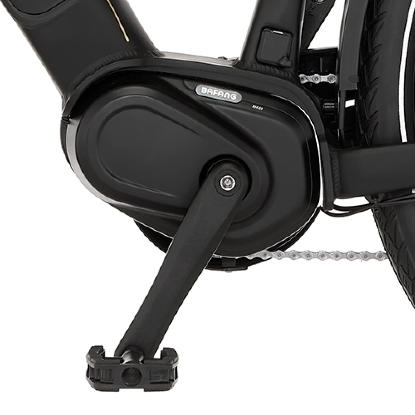 FISCHER E-Bike Trekking VIATOR 4.2i, Elektrofahrrad für Damen und Herren, RH 50 cm, Mittelmotor 80 Nm, 36 V Akku, schwarz matt