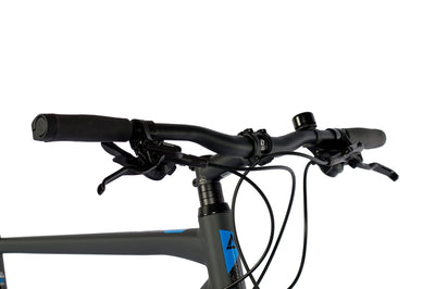 Airtracks 28 Zoll Trekking Herren Fahrrad Trekkingbike TR.2845 Trekkingrad City Bike Shimano 27 Gang ALIVIO RD-M4000 SGS Kettenschaltung Nabendinamo Schwarz Matt - 52cm Körpergröße 165-175cm