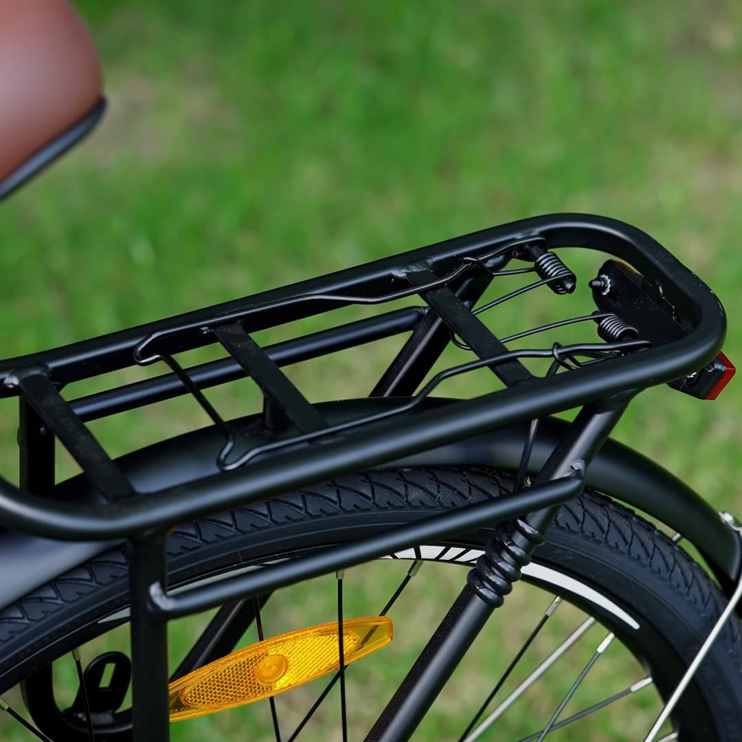 Molicycle R1 E Bike Damen 26 Zoll Elektrofahrräder Trekking/City Fahrrad mit 36V 14.5Ah Wechselakku, Reichweite bis zu 110Km, 250W Motor, EU-konformes Ebike mit App