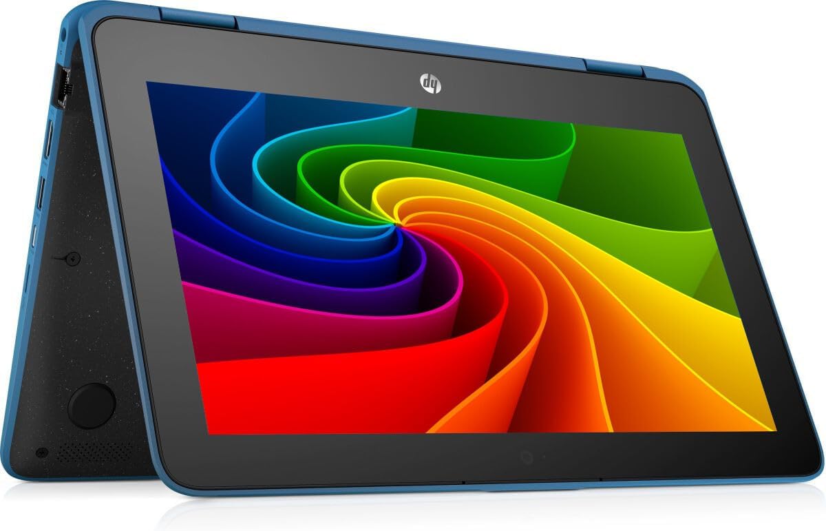 HP Business Laptop Notebook ProBook X360 11 G3 Pentium N5000 4GB 128GB SSD 1366x768 Touchscreen Windows 10 (Blue) (Generalüberholt)