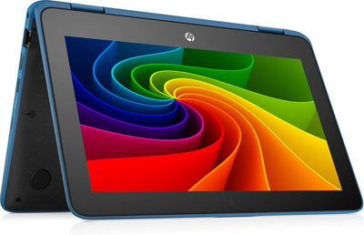 HP Business Laptop Notebook ProBook X360 11 G3 EE Pentium N5000 8GB 256GB SSD 1366x768 Touchscreen Windows 11 (Blue) (Generalüberholt)