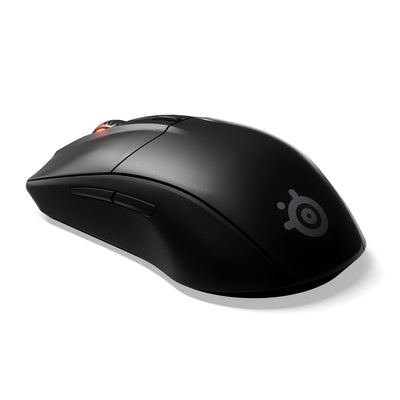 SteelSeries Rival 3 Wireless - Wireless Gaming-Maus - Über 400 Stunden Akkulaufzeit - Dual Wireless 2.4 GHz und Bluetooth 5.0 - 60 Millionen Klicks, Schwarz