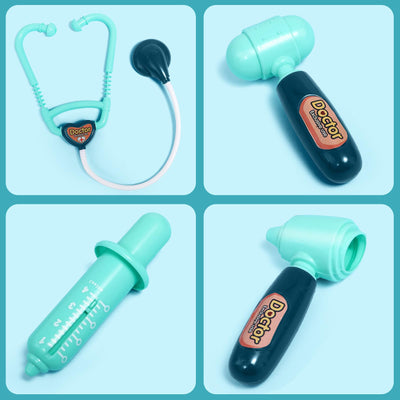 Tierarzt Spielzeug Kinder mit Elektrisch Plüsch Hund Spielzeug der Läuft Bellt Schwanzwedelt, Arzt Kostüm, Hundekäfig Tierarztkoffer Interaktiv Hund Geschenk Spielzeug Kinder Mädchen 3 4 5 6 Jahre