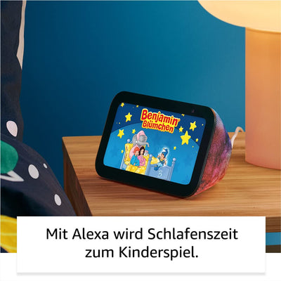 Echo Show 5 Kids (Neueste Generation) | Smart Display mit Alexa | 1 Jahr Amazon Kids+ Inhalte inklusive | Weltraum-Design