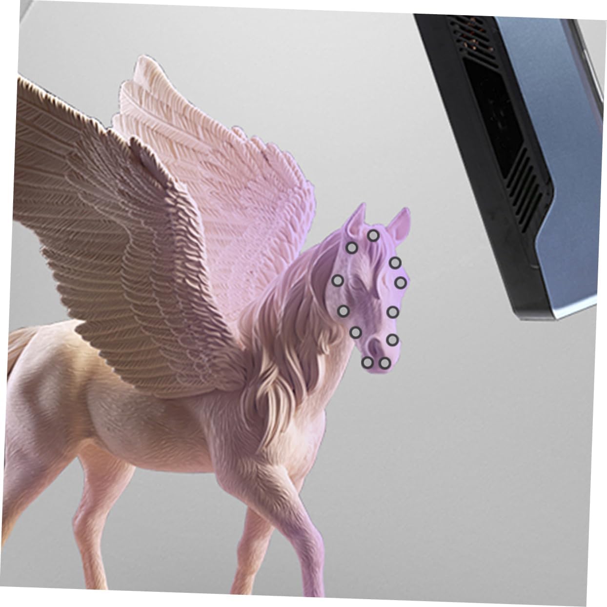 jojofuny 15 Blatt Scanner Reflektionsfolienaufkleber Scan Reflektionsmarker Reflektionsfolie Punktscanner Markierungspunkte Referenzpunkte Zum Scannen des Haustier 3D Zubehörs