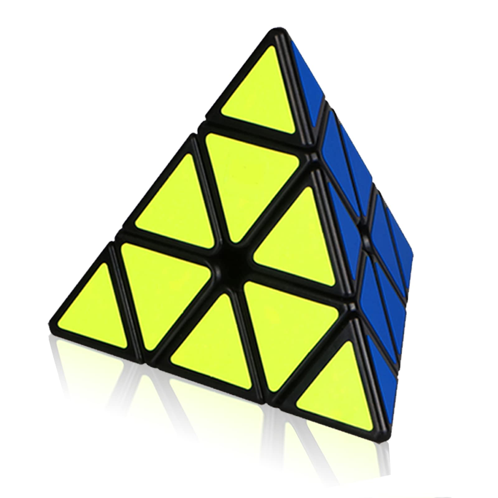 EACHHAHA Zauberw rfel Pyramide 3x3 Speed Cube Pyramid Professionel Gla eachhaha-zauberw-rfel-pyramide-3x3-speed-cube-pyramid-professionel-gla