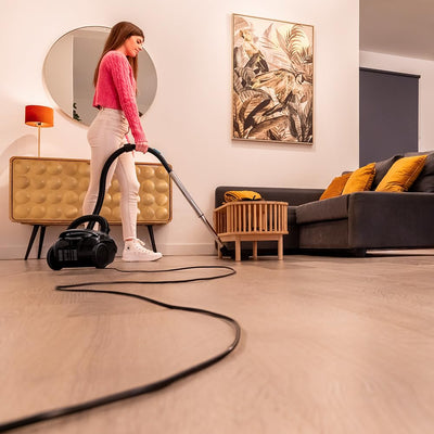 Cecotec Staubsauger mit 2-Liter-Beutel Conga Powerbag 2000. 800 W, Hocheffiziente Filtration, Metall-Teleskoprohr, Inklusive Zubehör für Möbel und Ecken
