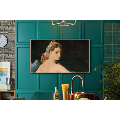 Samsung QLED 4K The Frame 55 Zoll Fernseher (GQ55LS03BGUXZG, Deutsches Modell), mattes Display, austauschbare Rahmen, Art Mode, Smart TV [2023]