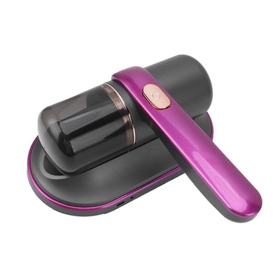 Denash Tragbarer Bettstaubsauger, Wiederaufladbarer Kabelloser Matratzenstaubsauger, Leistungsstarker Hand-Tiefenreiniger mit Saugwirkung für die Reinigung von Bettlaken, Teppichen,