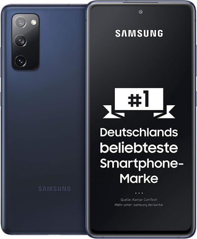 Samsung Galaxy S20 FE Smartphone 5G, 6.5 Zoll Super AMOLED Display, 4.500 mAh Akku, 32MP Selfie Kamera, Fan Edition - Deutsche Version (128GB mit 5G, Cloud Navy), SM-G78