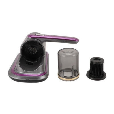 Zunate Matratzenstaubsauger, Verbesserter 12-Kpa-Handmatratzenstaubsauger mit 180-ml-Staubbecher, Leistungsstarke UV-Reinigung, für Sofas, Staub, Tierhaare und Teppiche