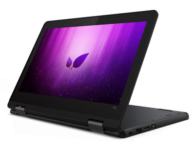 Lenovo ThinkPad 11e Yoga Gen 6, Intel i5 2x1.3 GHz 11.Gen, 8 GB Arbeitsspeicher, 128 GB SSD, 11,6 Zoll Display, Full HD 1366x768 IPS,Touch, Windows 11 Pro (Generalüberholt)