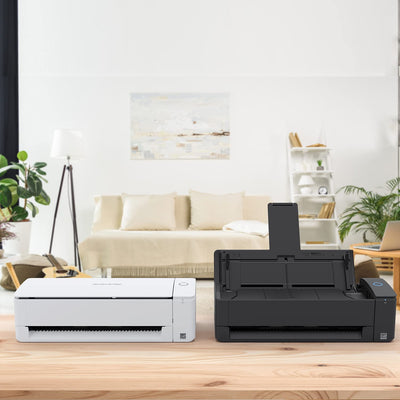 ScanSnap iX1300 Kompakt Wi-Fi Dokumentenscanner für Mac oder PC, Schwarz