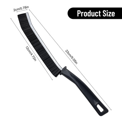 4 Stück Spaltreinigungsbürste, Hartborsten Eckenreinigungsbürste, Fugenbürste, Crevice Cleaning Brush, Eckenreinigungsbürsten, Multifunktionale Reinigungsbürste für Bad Küchen und Haushalt
