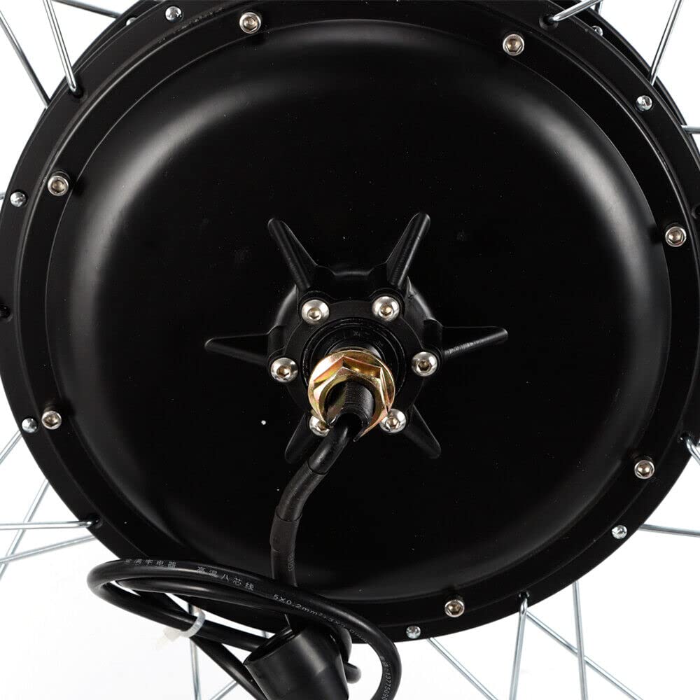 Frederimo E-Bike Umbausatz mit LCD Display, 28 Zoll Elektro-Fahrrad E-Bike Conversion Kit 48V 1000W Motor Elektrofahrrad Umbausatz für Hinterrad