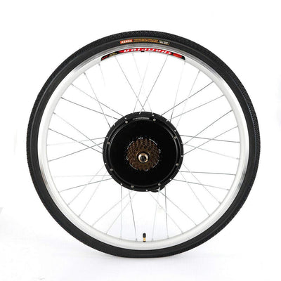 MINUS ONE Elektrisches 28” Fahrrad-Umbausatz E-Bike Conversion Kit Elektrofahrrad Kit Hinterrad Elektrofahrrad Motor Umbausatz (48V 1000W mit LCD)